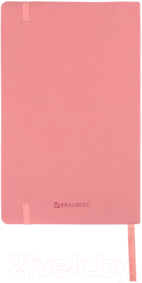 Записная книжка Brauberg Ultra / 113015 (светло-розовый)