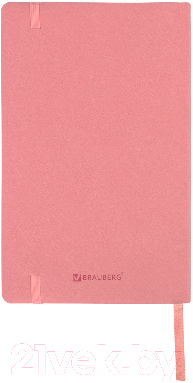 Записная книжка Brauberg Ultra / 113015 (светло-розовый) — фото 6