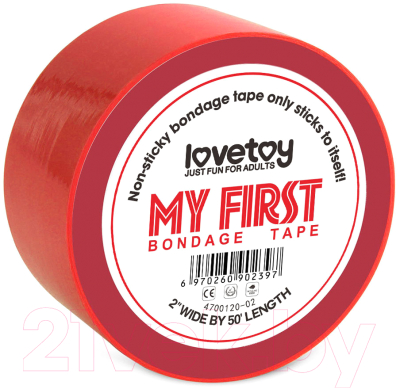 Фиксатор LoveToy My First / 4700120-03.7 (красный)