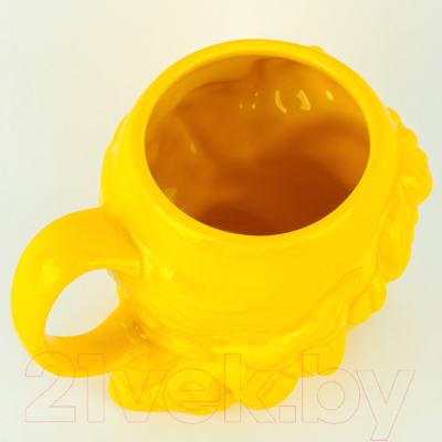 Кружка Darvish Голова Давида / DV-H-1328Y (желтый)