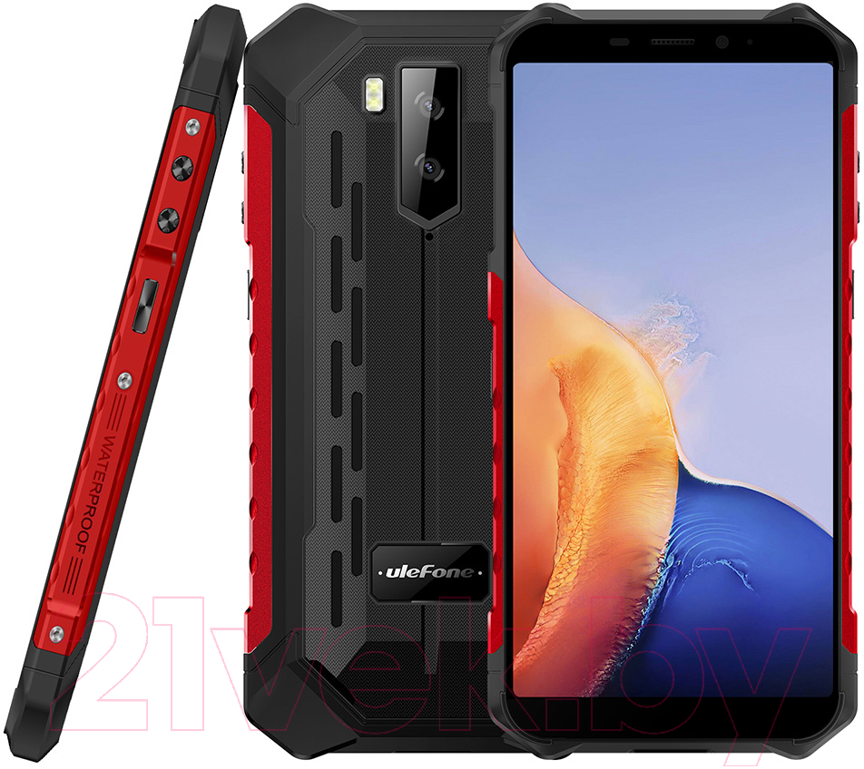 Ulefone Armor X9 (черный/красный) Смартфон 2 SIM-карты купить в Минске,  Гомеле, Витебске, Могилеве, Бресте, Гродно