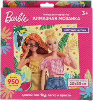 

Набор алмазной вышивки MultiArt, Барби / AM012-BAR