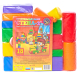 Развивающая игрушка Строим счастливое детство Строительный набор Стена-2 / 5244 (18эл) - 