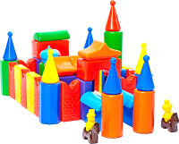 Развивающая игрушка Строим счастливое детство Строительный набор Кремль-2 / 5249 (55эл) - 