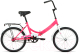 Велосипед Altair Altair City 20 2022 / RBK22AL20005 (розовый/белый) - 