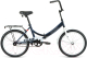 Велосипед Altair Altair City 20 2022 / RBK22AL20003 (темно-синий/белый) - 