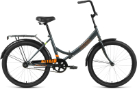 Велосипед Forward Altair City 24 2022 / RBK22AL24010 (темно-серый/оранжевый) - 