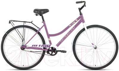 Велосипед Forward Altair City Low 28 2022 / RBK22AL28026 (фиолетовый/белый)