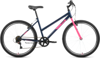 Велосипед Forward Altair MTB HT Low 26 2022 / RBK22AL26123 (17, темно-синий/розовый) - 