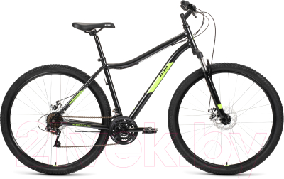 Велосипед Altair Altair MTB HT 29 2.0 D 2022 / RBK22AL29158 (17, черный/ярко-зеленый)