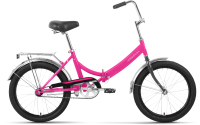Велосипед Forward Arsenal 20 1.0 2022 / RBK22FW20527 (розовый/белый) - 