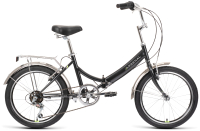 Велосипед Forward Arsenal 20 2.0 2022 / RBK22FW20533 (черный/зеленый) - 