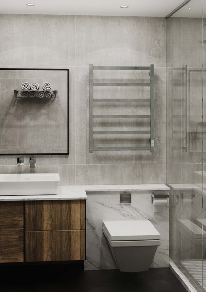 Купить Полотенцесушитель электрический Двин J8 Plaza neo 80x50 в Барановичах