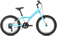 Детский велосипед Forward Dakota 20 1.0 2022 / RBK22FW20582 (голубой/ярко-оранжевый) - 