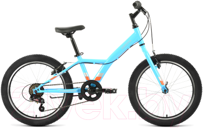 Детский велосипед Forward Dakota 20 1.0 2022 / RBK22FW20582 (голубой/ярко-оранжевый)
