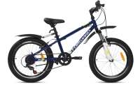 Детский велосипед Forward Unit 20 2.2 2022 / RBK22FW20830 (темно-синий/белый) - 