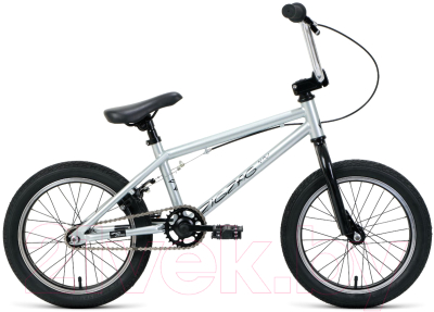 Детский велосипед Forward Zigzag 16 2022 / RBK22FW16086 (серый/черный)