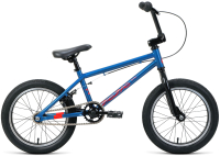 Детский велосипед Forward Zigzag 16 2022 / RBK22FW16085 (синий/оранжевый) - 
