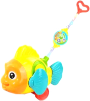 

Игрушка-каталка Наша игрушка, Рыбка с ручкой / M1280