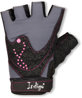 Перчатки для фитнеса Indigo SB-16-8056 (L, серый) - 