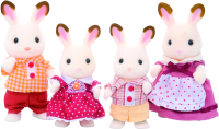 

Набор фигурок коллекционных Sylvanian Families, Семья шоколадных кроликов / 4150