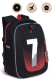 Миниатюра изображения товара Школьный рюкзак Grizzly RAf-293-5 (черный/красный)
