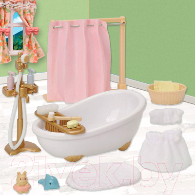 Комплект аксессуаров для кукольного домика Sylvanian Families Ванная комната / 5022