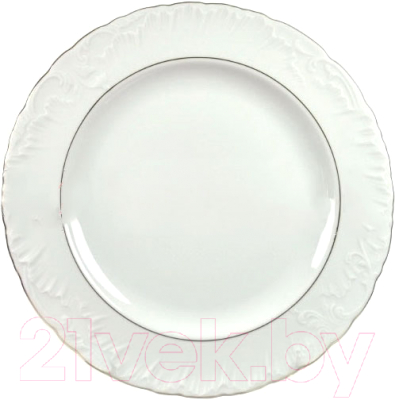 Тарелка закусочная (десертная) Cmielow i Chodziez Rococo / 3604-0030890 (золотая линия)