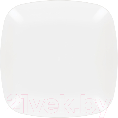Набор тарелок Альтернатива Квадро / М8474 (белый)