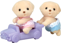 

Набор фигурок коллекционных Sylvanian Families, Лабрадоры-двойняшки / 5430