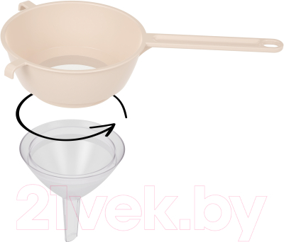 Изображение товара Воронка-сито Альтернатива М8316 (бежевый)