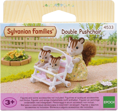 Коляска для куклы Sylvanian Families Для двойни / 4533