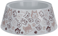 

Миска для животных Альтернатива, Dogs / М4722