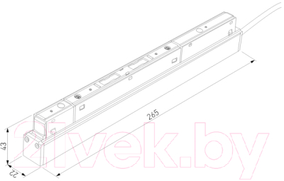 Драйвер для шинопровода Elektrostandard Slim Magnetic 95042/00