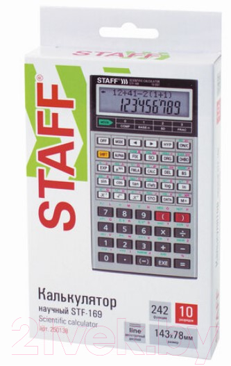 Калькулятор Staff STF-169