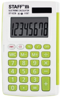 Калькулятор Staff STF-6238 (белый) - 