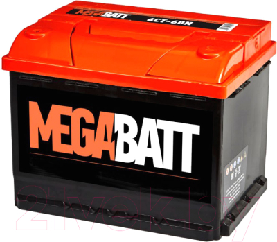 Изображение товара Автомобильный аккумулятор Mega Batt Евро 800A / 6СТ-100АзЕ (100 А/ч)