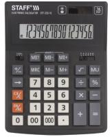 Калькулятор Staff Plus STF-333 / 250417 (16 разрядов) - 