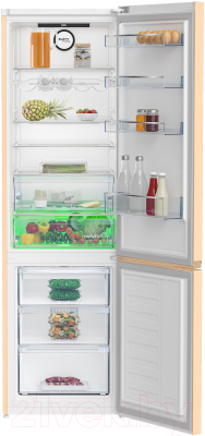 Холодильник с морозильником Beko B3RCNK402HSB