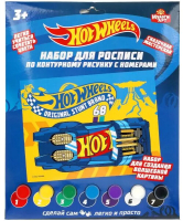 

Картина по номерам MultiArt, Хот Вилс / CANV17X23-HW1