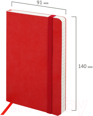 Записная книжка Brauberg Ultra / 113025 (красный)
