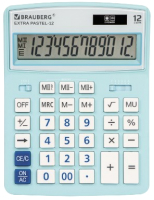 Калькулятор Brauberg Extra Pastel-12-LB / 250486 (голубой) - 