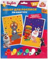 

Набор для творчества MultiArt, Буба / 100CANV10X15X2-B2