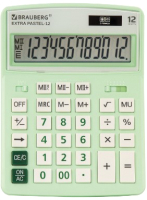 Калькулятор Brauberg Extra Pastel-12-LG / 250488 (мятный) - 