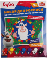 

Картина по номерам MultiArt, Буба / 100CANV17X23-B3