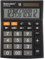 Калькулятор Brauberg Ultra-12-BK / 250491 (черный) - 