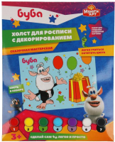 

Картина по номерам MultiArt, Буба / 200CANV17X23D-B1
