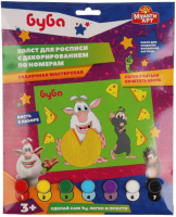 

Картина по номерам MultiArt, Буба / 200CANV17X23D-B2