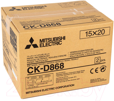 Набор рaсxoдныx мaтеpиaлoв для печати Mitsubishi Electric CK-D868