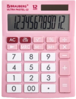 Калькулятор Brauberg Ultra Pastel-12-PK / 250503 (розовый) - 